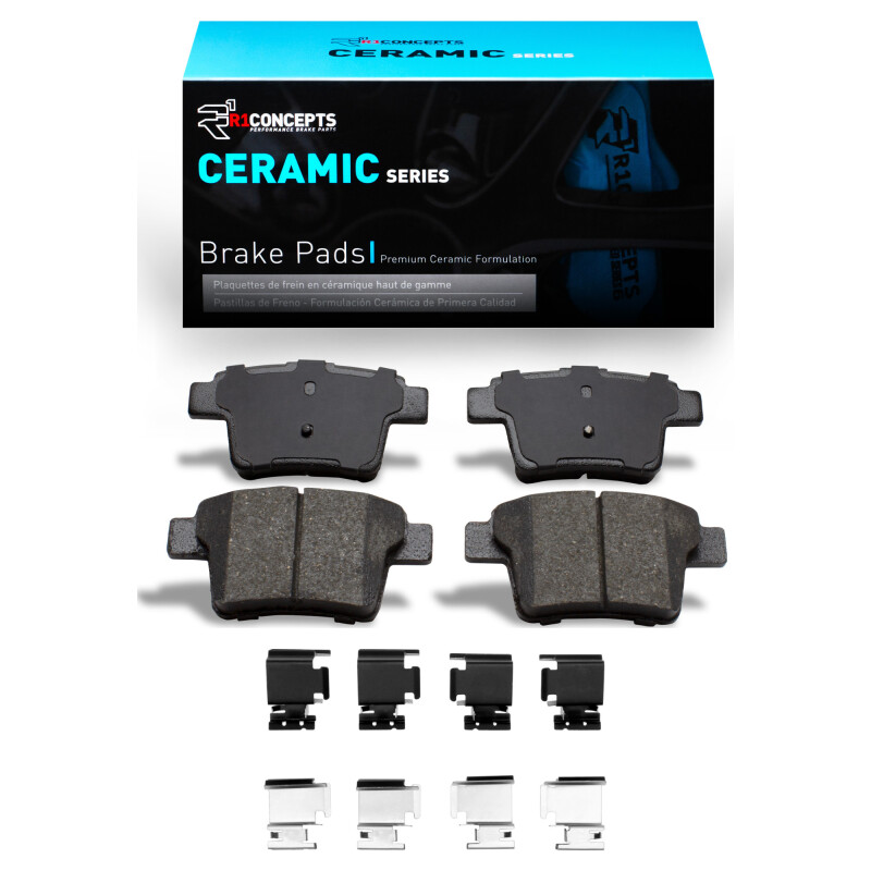 Ford Mondeo Brake Pads - Rear - R1 Concepts - Ceramic - `05-`09